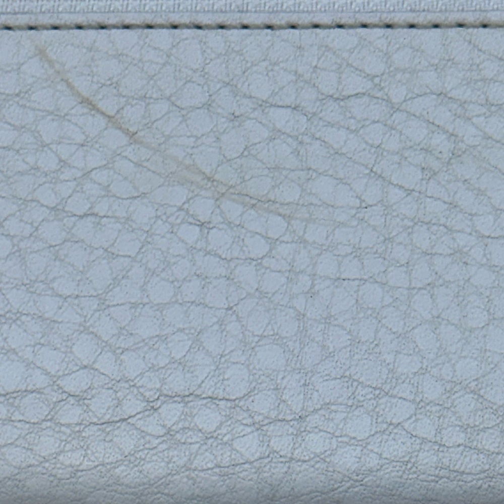 Coach Vintage Tan and White Leather Wristlet wallet pair ink needs cleaning - Picture 3 of 10
